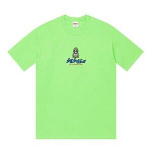 Supreme Alien Tee Lime Short Sleeve 2002 Size S